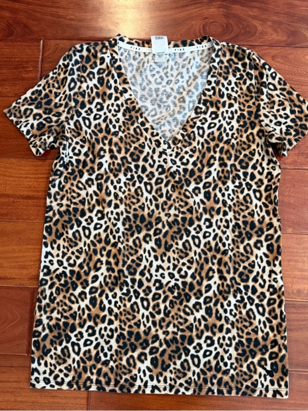 PINK by Victoria's Secret Leopard‎ Top - Tan & Black